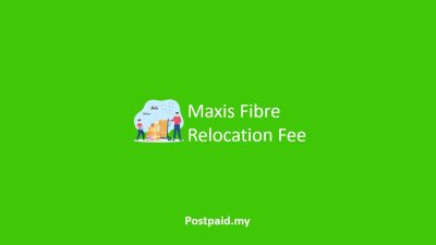 Maxis Fibre Relocation Fee