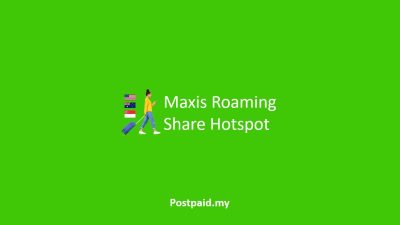Maxis Roaming Share Hotspot